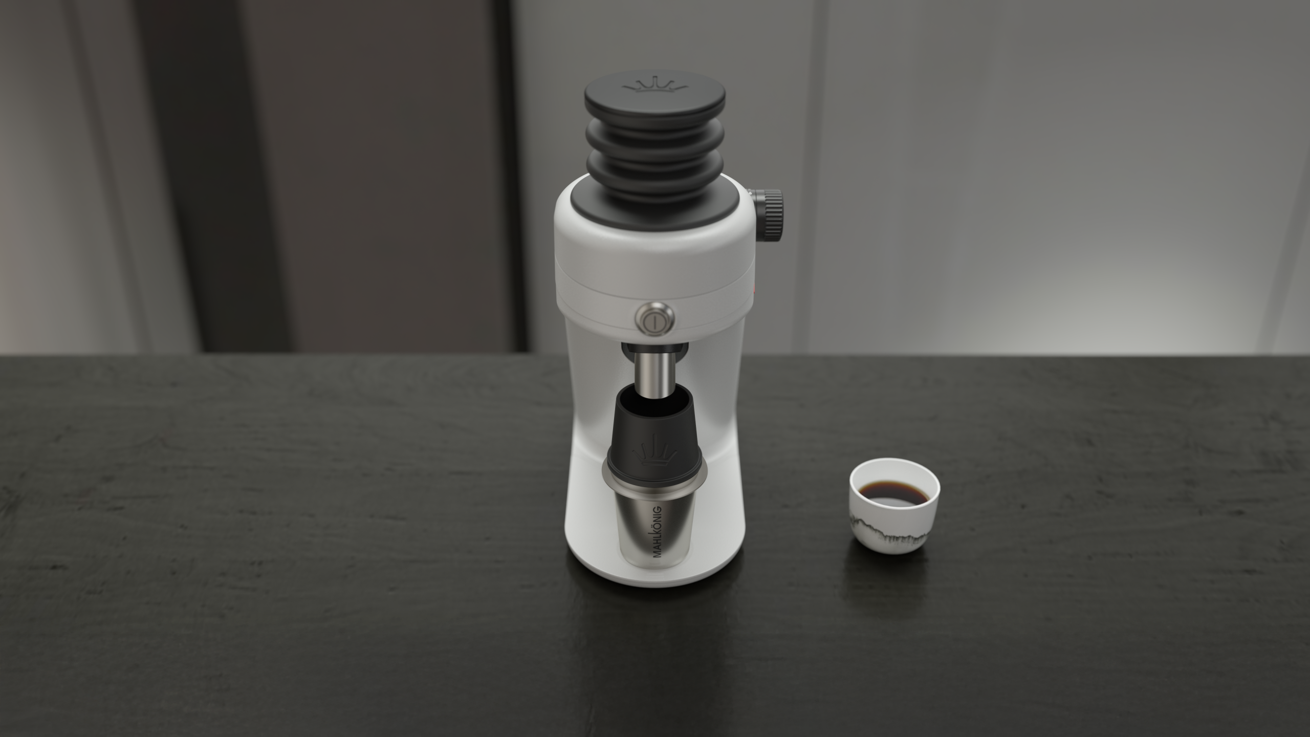 Mahlkönig Haushaltsmühle X64 Single Dose - weiss matt