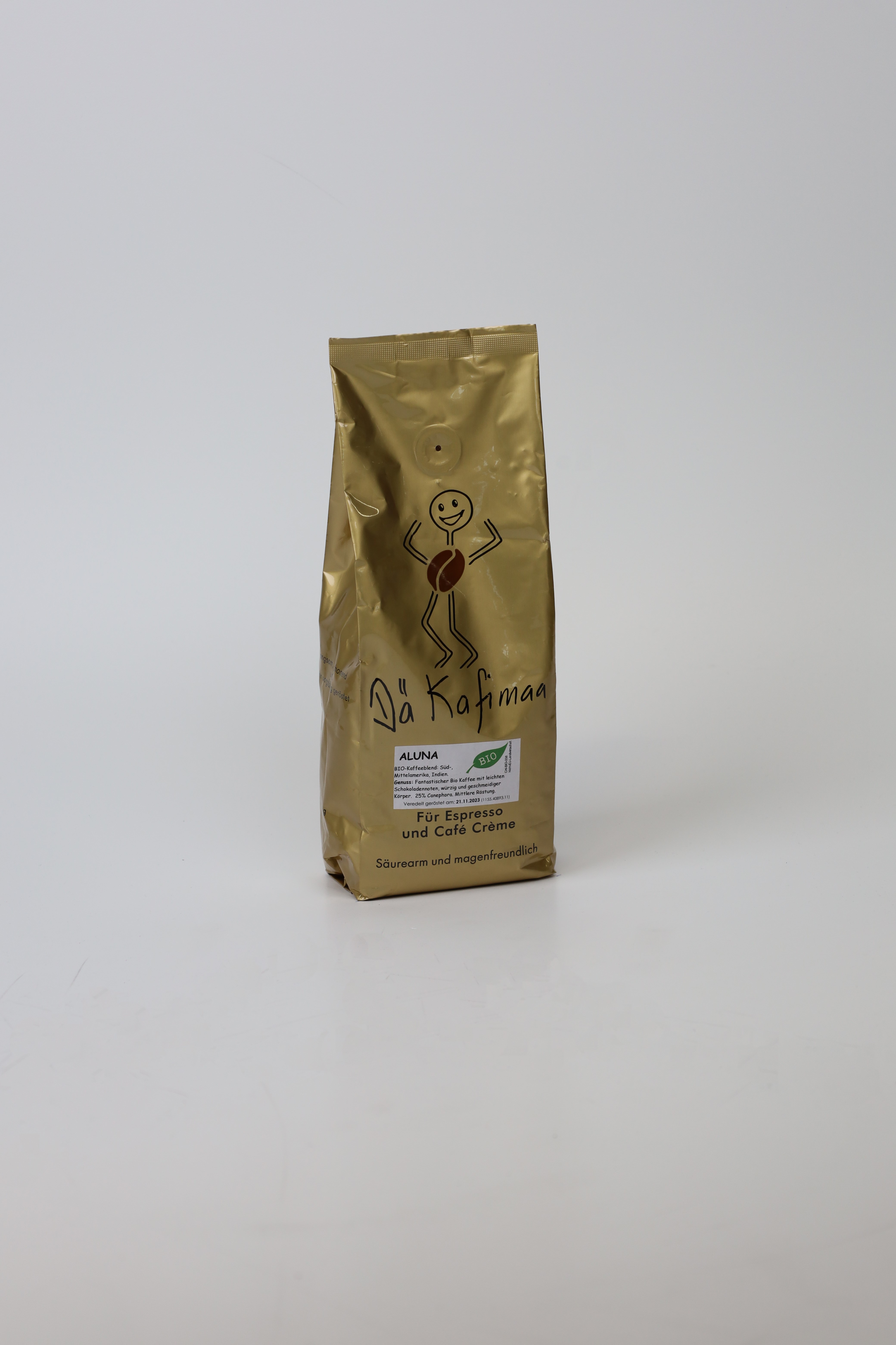 Dä Kafimaa Bohnen Aluna 500g BIO