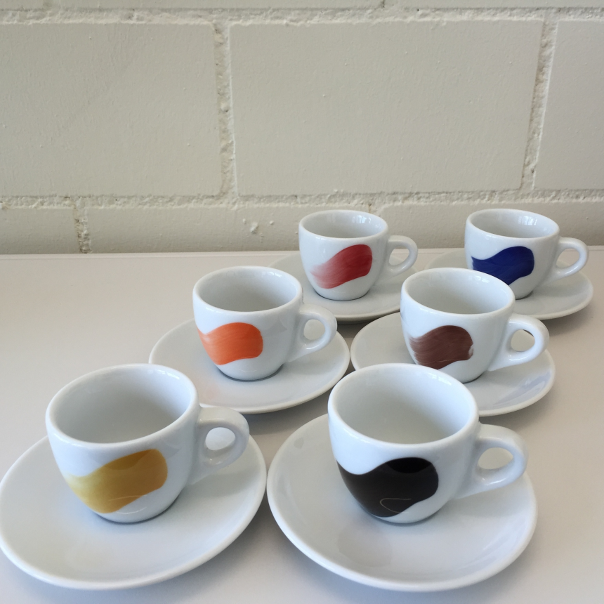 D&amp;#228; Kafimaa Tassen Millecolori Espresso 6er Set