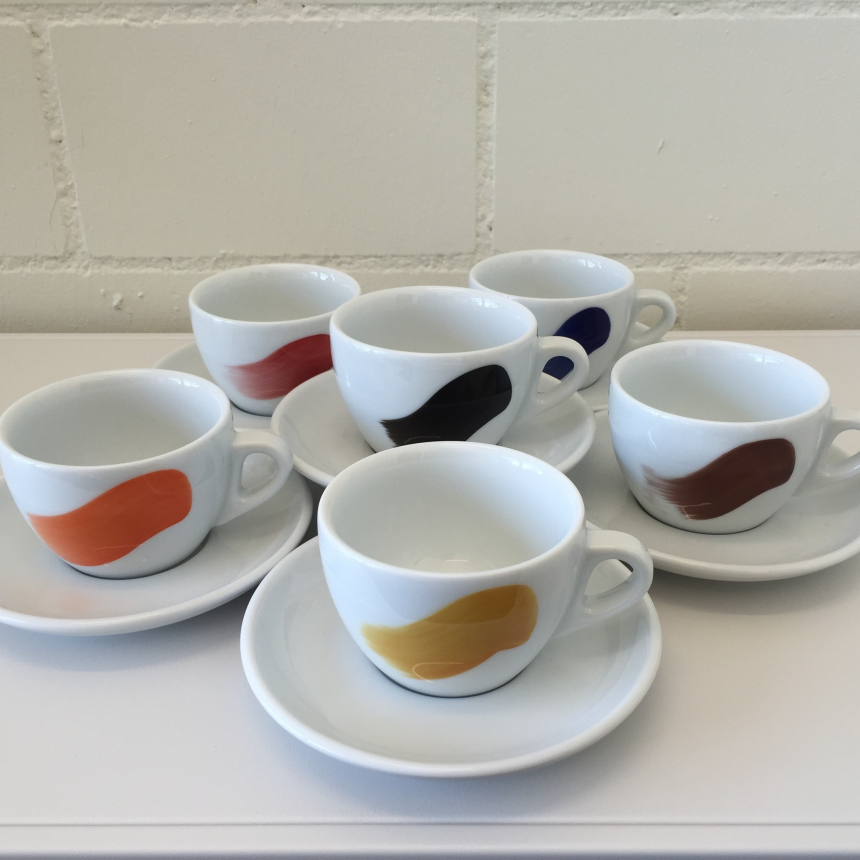 D&amp;#228; Kafimaa Tassen Millecolori Cappuccino 6er Set