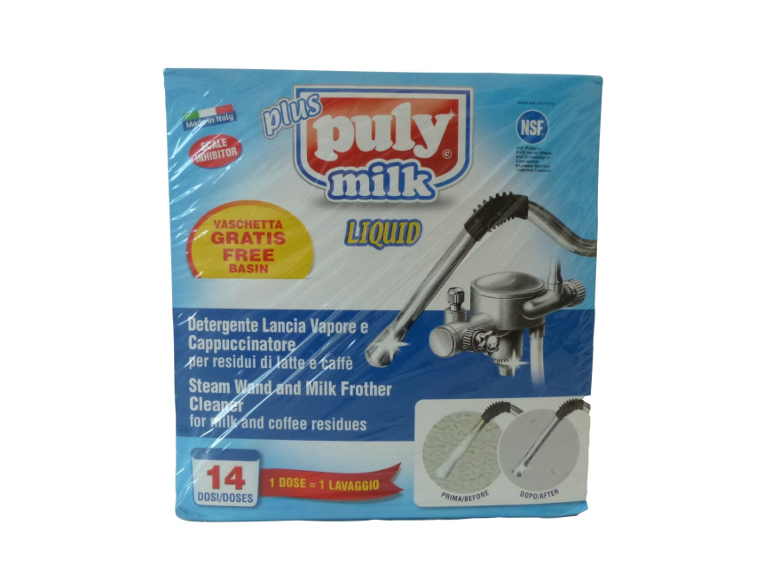 Baristazubeh&amp;#246;r Puly MILK Plus Liquid 14 x 25ml Reinigungsmittel