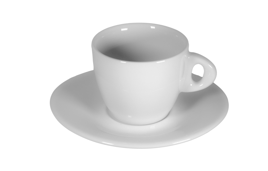 D&amp;#228; Kafimaa Tassen Galileo Cappuccino weiss