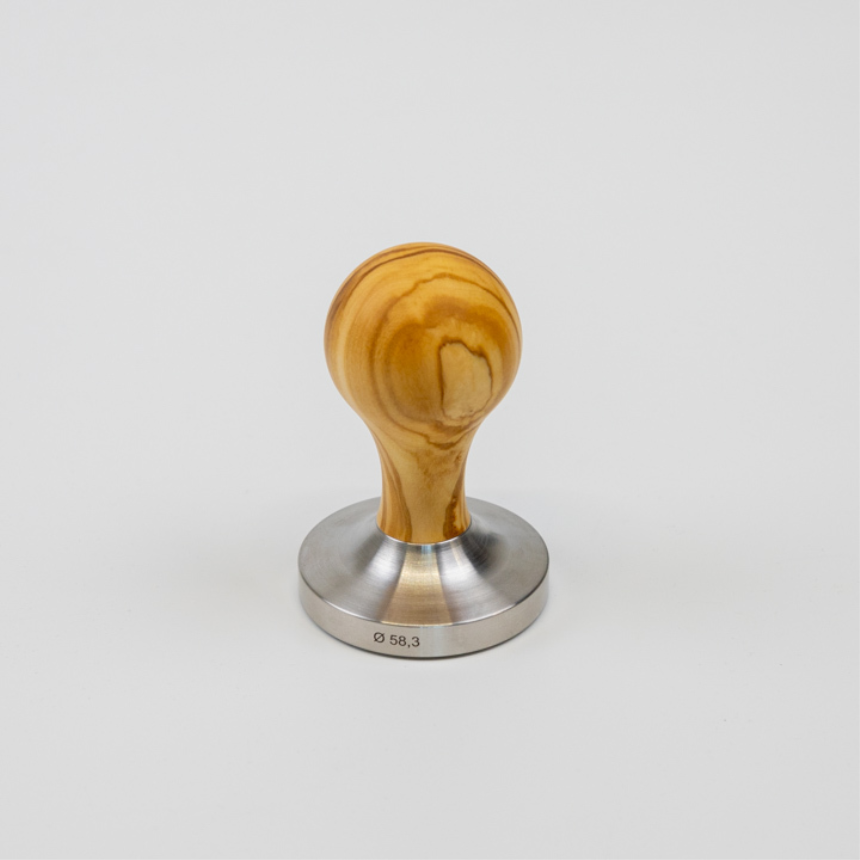 Vitudurum Tamper 58.3mm Olivenholz Swiss Made