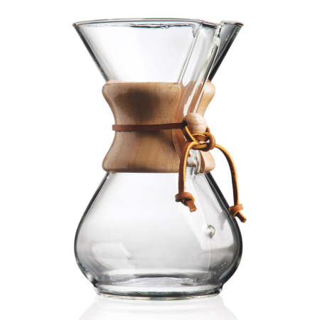 Baristazubehör CHEMEX Woodneck 6 Cup