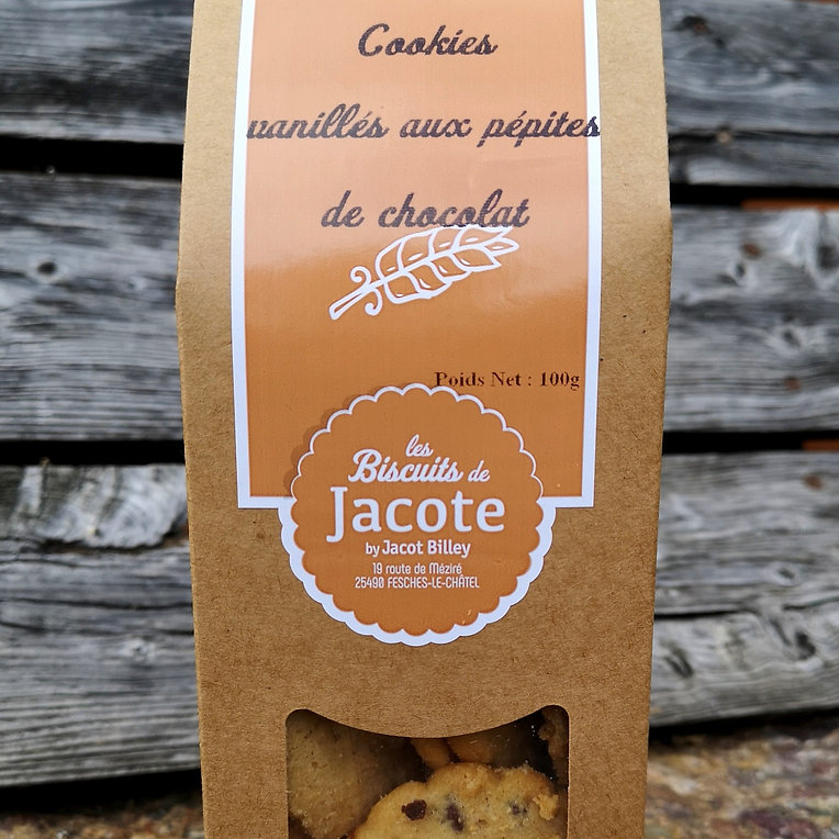 Jacote Cookies Vanille-Schokolade 100g