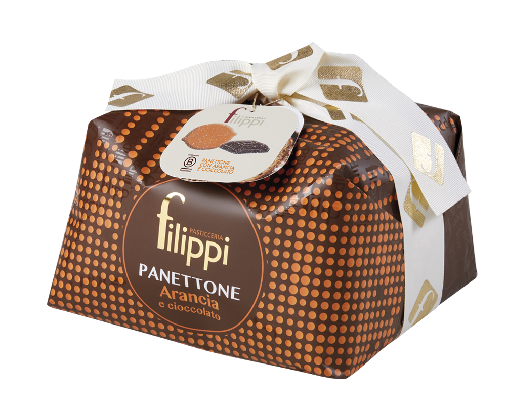 Panettone Filippi Arancia e Cioccolato 500g