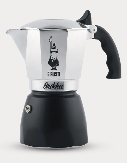 Bialetti Moka Krug Brikka 4er Crèma