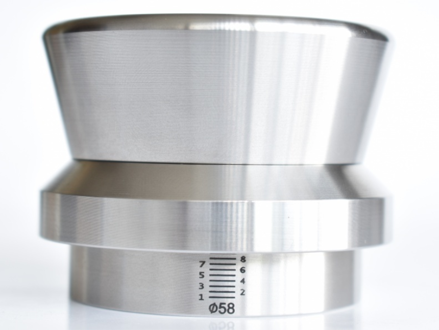 Baristazubeh&amp;#246;r Level Tamper Stainless 57mm