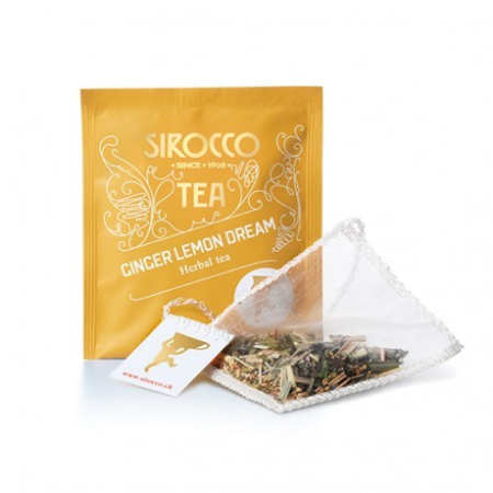 Sirocco Tee Ginger Lemon Dream - Ingwer-Zitronengras-Tee Bio 20er
